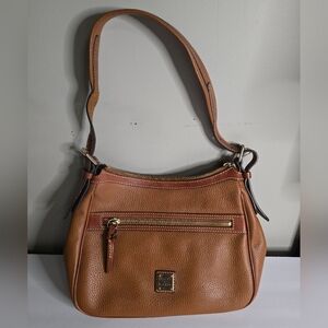 Dooney & Bourke Tan Leather Shoulder Bag